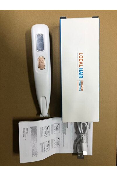 Choice White Professional Low Noise Cordless Pet Grooming Clippers LED LCD 18...