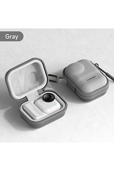 choice2 حقيبة حمل صغيرة رمادية من هاجيبس لكاميرا إنستا 360 جو، حقيبة تخزين مح...