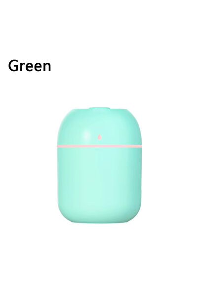 Choice1 جهاز ترطيب هواء محمول أخضر اللون على شكل قطرات ماء، أبيض اللون، يعمل ...