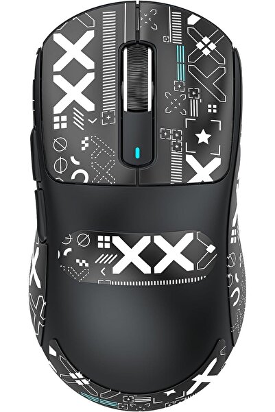 Choice9 أسود اللون مع ملصق، العلامة التجارية الأصلية ATTACK SHARK X3، ماوس أل...