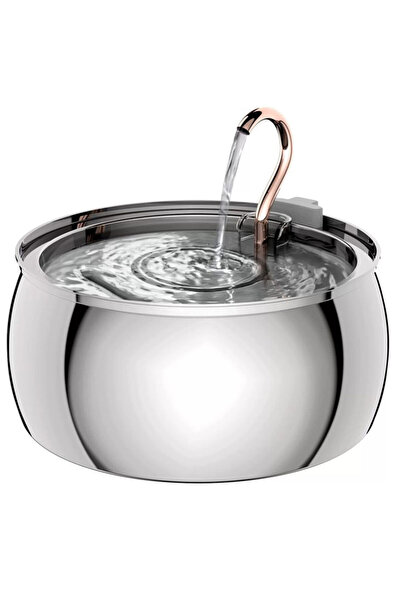 Choice موزع مياه ذكي للحيوانات الأليفة، قطعة واحدة، مصنوع من الفولاذ المقاوم ...