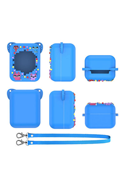 Choice10 جراب حماية سيليكوني ثلاثي الأبعاد بطبعة حيوانية من APWIKOGER باللون ...