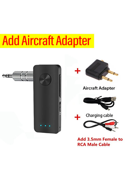 Choice1 هاتف VIKEFON مزود بتقنية بلوتوث 5.3 للطائرات، وجهاز إرسال واستقبال صو...