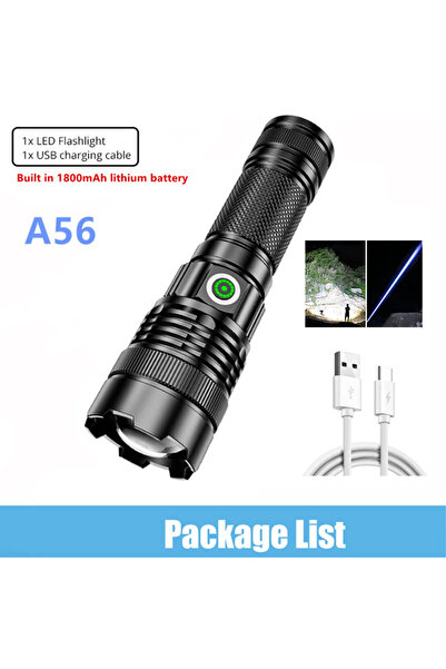 Choice1 LITHIUM ION black A56 100000 Lumen Super Bright Spotlight Long Range ...