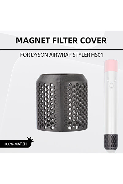 Choice غطاء فلتر خارجي مغناطيسي لجهاز دايسون HS01، ملحق شبكي متين لتنظيف الفل...
