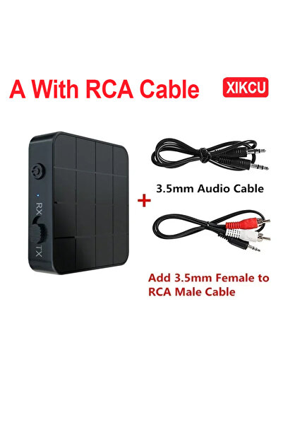 Choice3 جهاز إرسال واستقبال بلوتوث XIKCU KN319 مع كابل RCA، محول صوت ستيريو 2...