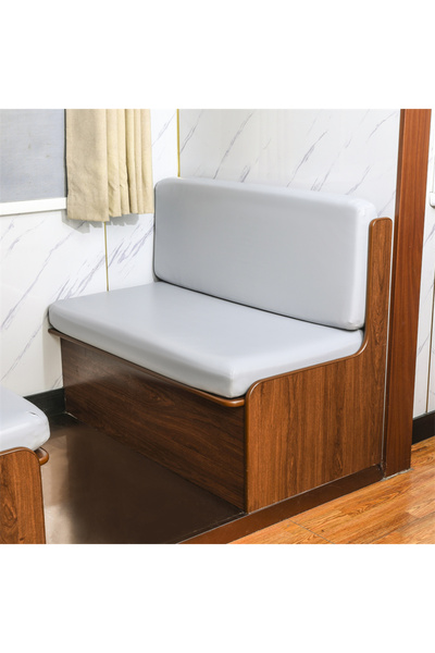 Choice1 طقم واحد (قطعتان) A3، غطاءان لمقاعد طاولة الطعام من جلد الصناعي المقا...