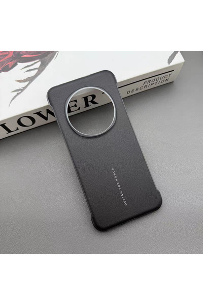 Choice6 غلاف هاتف ماجيك 8 برو أسود مع علبة، جراب جلد صناعي جديد من البولي يور...