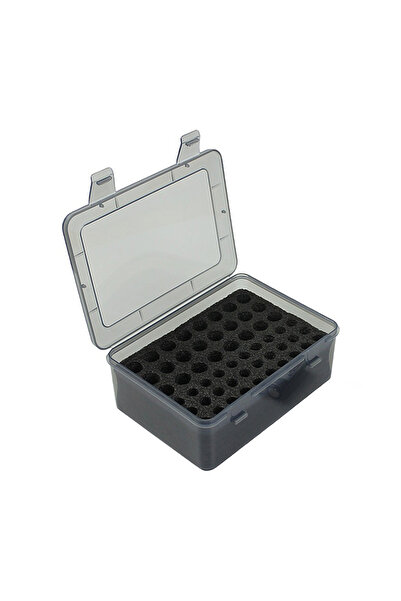 Choice Black Battery Storage Organizer Holder Holds 54 AA AAA Batteries, Batt...