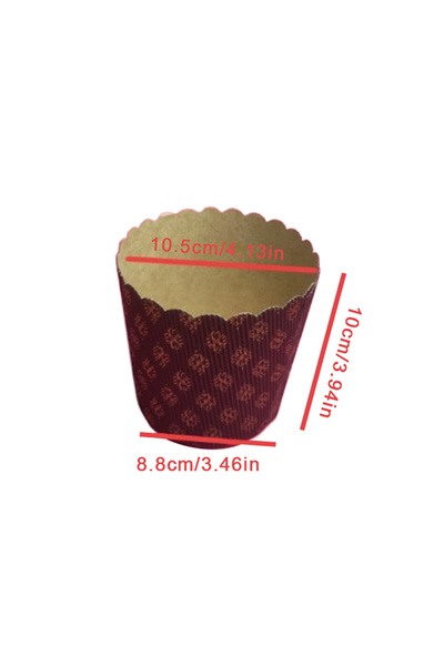 Choice1 4inch Paper Tray Dove Mold Pastry Bread Cake Carton Packaging Cake De...
