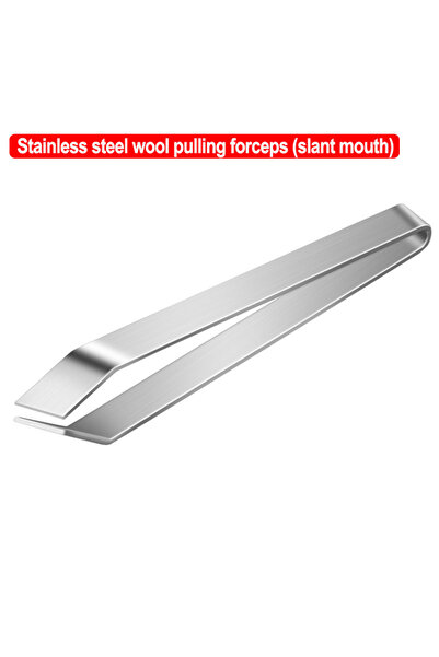 Choice أداة دوتريو لإزالة الشعر من الفولاذ المقاوم للصدأ ذات الفم المائل، منا...