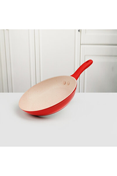 Choice1 16cm-25cm Red Egg frying pan medical stone non-stick frying pan pan B...