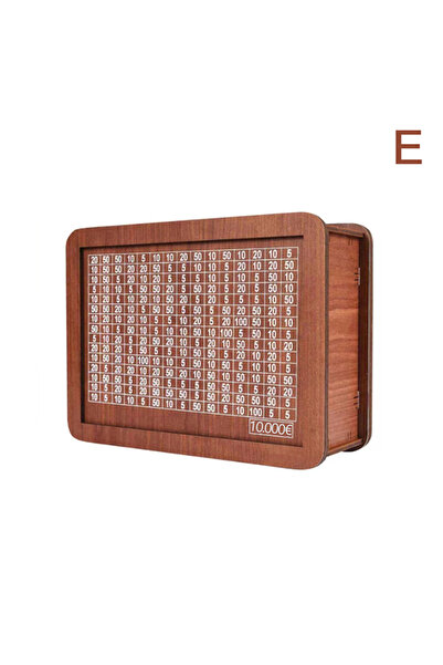 choice2 E10000 capacity Money Box Piggy Bank Wood Money Bank, Reusable Money ...