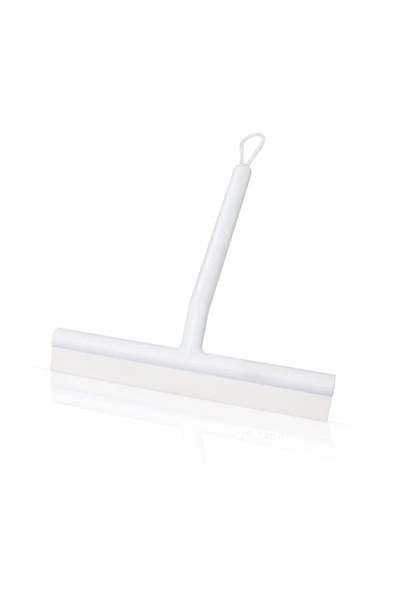 Choice5 ممسحة زجاج بيضاء بدون خطاف لتنظيف الدش، مكشطة، شماعة غسيل، علاقة، تنظ...