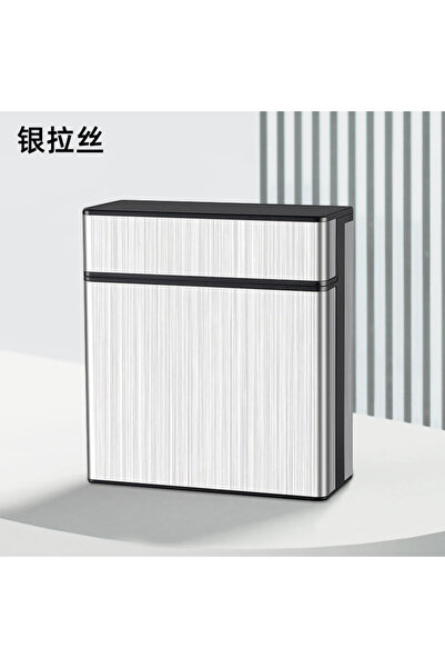 choice2 Silver Anti pressure Anti drop Large capacity 40 pack Cigarette box a...