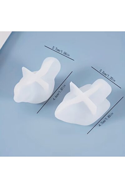 Choice 2pc Bird Mold Set 2-piece set of 3D bird silicone resin molds, simulat...