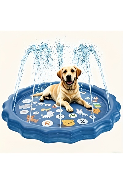 Choice1 حوض استحمام خارجي شديد التحمل للحيوانات الأليفة الصغيرة من وايتس، مزو...