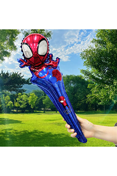 choice2 23x60cm style-2 10pcs Hero Stick Cartoon Spiderman Foil Ballo Birthda...
