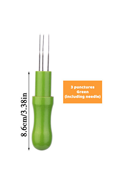 Choice5 type3 KRABALL 1PC Wooden Handle Wool Felting Needle For Beginners Dol...