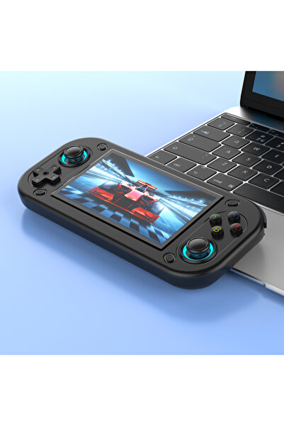 choice2 جهاز ألعاب فيديو محمول جديد من طراز R43S، أسود اللون، بسعة 128 جيجابا...