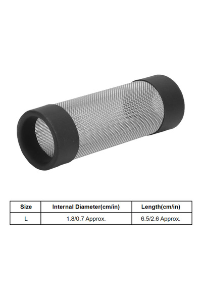 Choice 18mm Aquarium Filter Cover Stainless Steel Inlet and Outlet Protective...