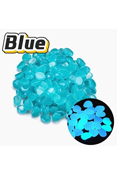 Choice 6bags(600pcs) blue 100-1000 Pcs Luminous Rock, Stone Luminous Dark Gar...