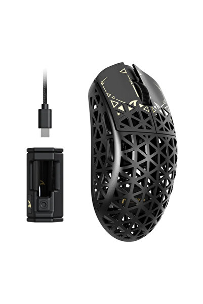 choice2 ماوس الألعاب اللاسلكي R5 Ultra R5 Ultra من ATTACK SHARK، مصنوع من ألي...