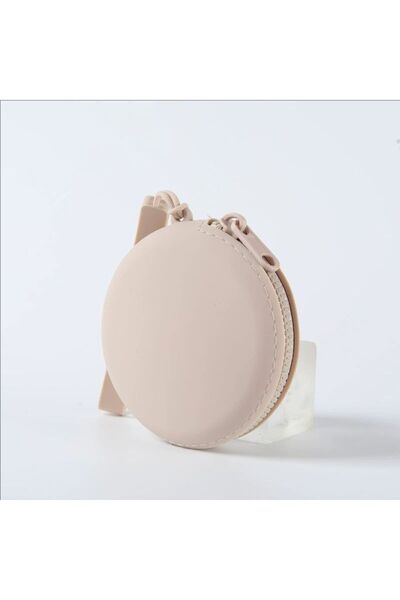 choice2 white 1Pc Silicone Pet Treat Pouch Portable Travel Training Bag Round...