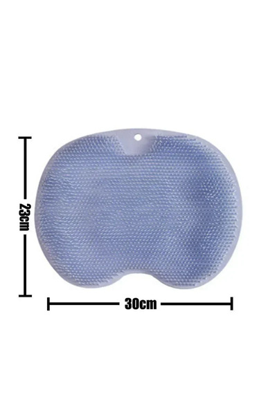 choice2 فرشاة تقشير القدمين والظهر من بلو مات، مزودة بكوب شفط مانع للانزلاق -...