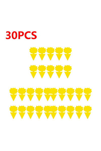 Choice12 30 قطعة من مصائد دوار الشمس اللاصقة، 50-10 قطع، مصيدة ذباب الفاكهة، ...