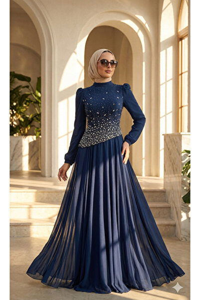 Modarana Alice Abiye Lacivert