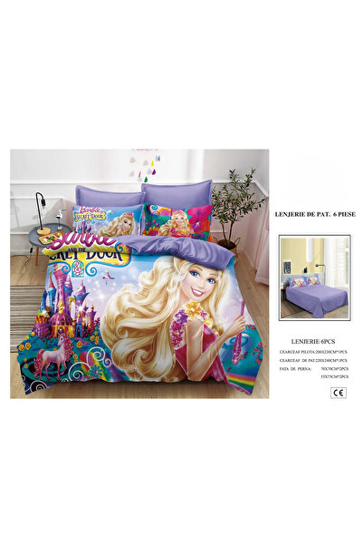 FIONNA.RO Finet Premium Duvet Cover Set for Children - Barbie the Unicorn and...