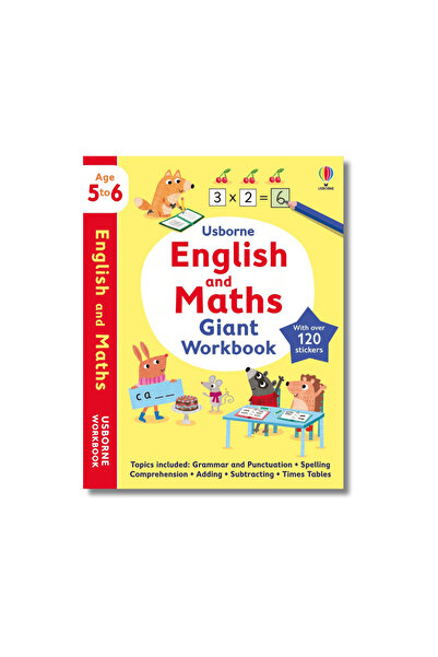 Usborne Maths and English Bumper Workbook 5-6 - Carte cu exerciții