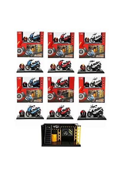 Sunman 5839 SUN-MYG-MOTOSİKLET 1 12 BMW KASKLI FİGÜR PB.3R SES IŞIK