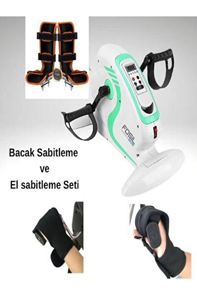FOSILAVM Fizik Tedaviye Uygun El ve Ayak Destek Aparatlı Pedal Cihazı