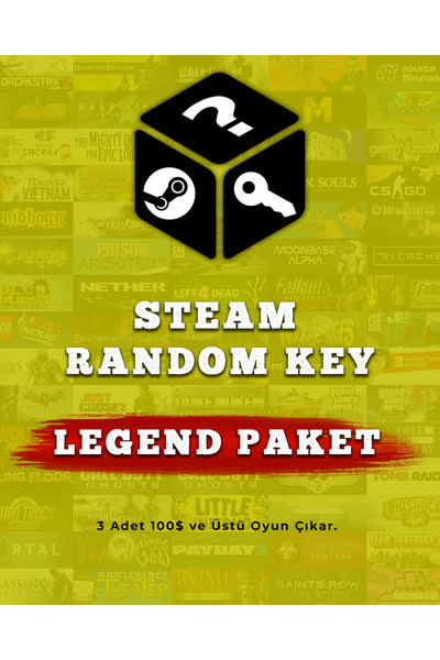 Steam Random Key Legend Paket