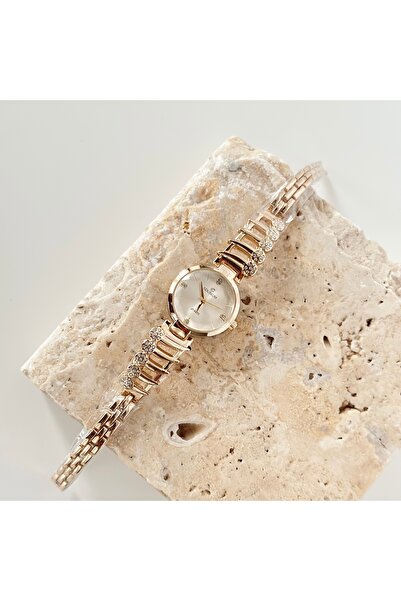 Vesce Atelier Işıltı Series Gold Watch Gold