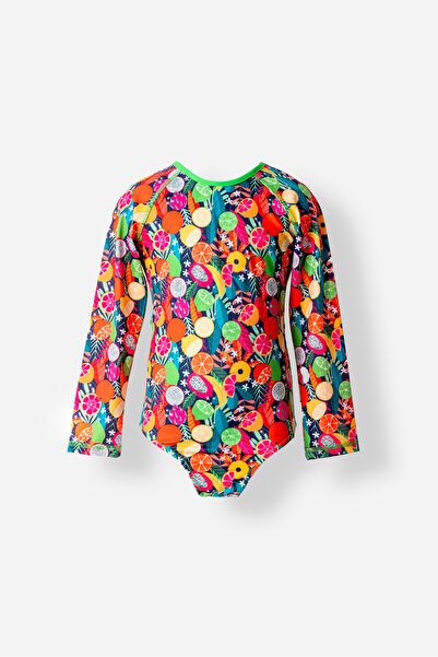 NEOPY Μακρυμάνικο μαγιό για κορίτσια 5201