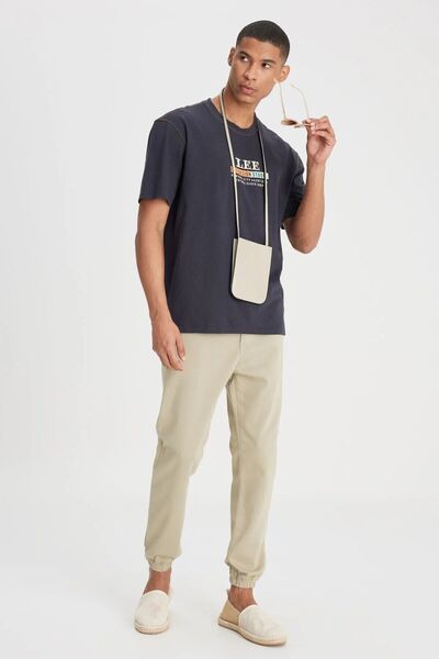 Lee Ανδρικό Μινιμαλιστικό Παντελόνι Jogger - Άνετο & Κομψό για Καθημερινή Χρήση