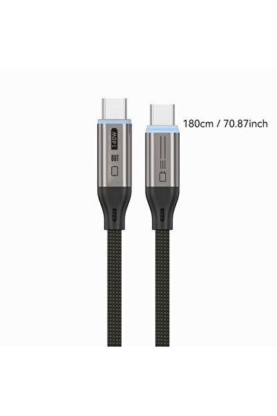 Choice 1.8m Black NNBILI 140W Fast Charging Data Cable Mobile Phone Type C To...