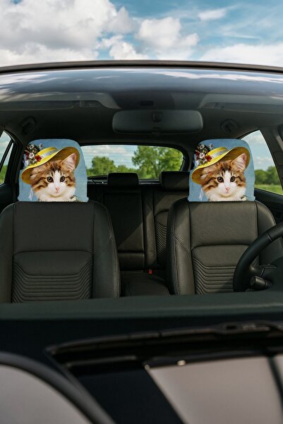 EVPANYA غطاء رأس السيارة المزخرف، عبوة من قطعتين