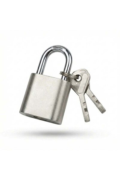 Generic Heavy-Duty Metal Security Padlock with 3 Keys (30mm)– Multi-Purpose &...