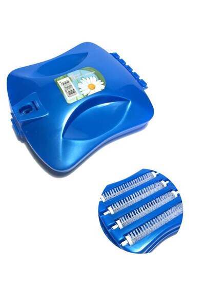 Generic فرشاة دوارة يدوية قياسية للسجاد مزودة بأربع بكرات