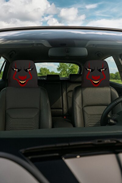 EVPANYA Decorative Car Headrest Covers, Set of 2