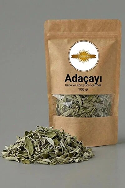 İLMİ ŞİFA Adaçayı (YENİ MAHSÜL, ELENMİŞ) 100 Gr / Ada Çayı