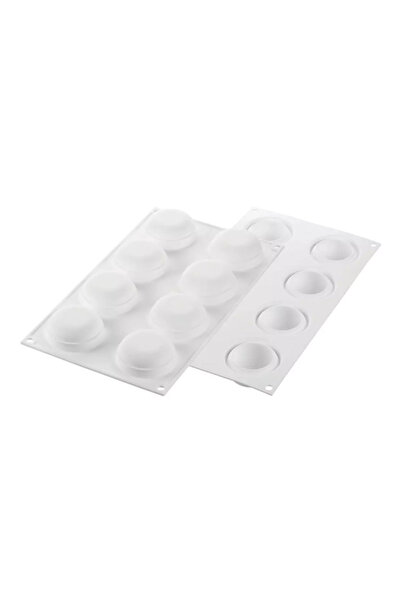 silikomart Silicone mold for single-port Ode 50, 8 Cavities x 50ml, ø55x25mm