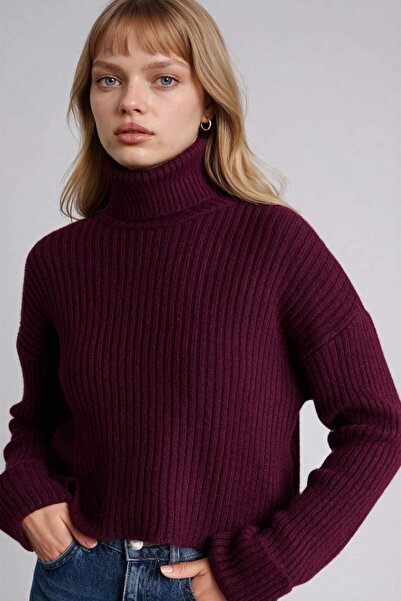 DeFacto Oversized Turtleneck Sweater G5463Ax25Wn