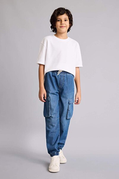 DeFacto Jogger Fit Jean Παντελόνι για αγόρια F9711A826SP