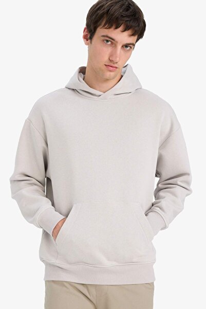 DeFacto Oversized Hooded Sweatshirt A4331Ax25Au