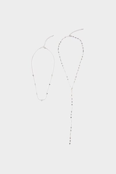 DeFacto Women's 2-Piece Necklace G4489Axns
